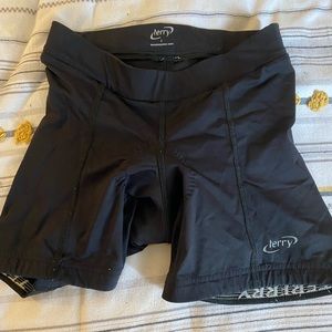 Terry brand size small cycling shorts